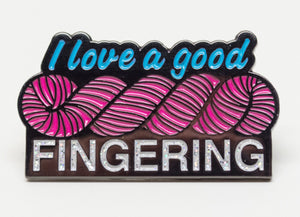 I Love A Good Fingering - Black